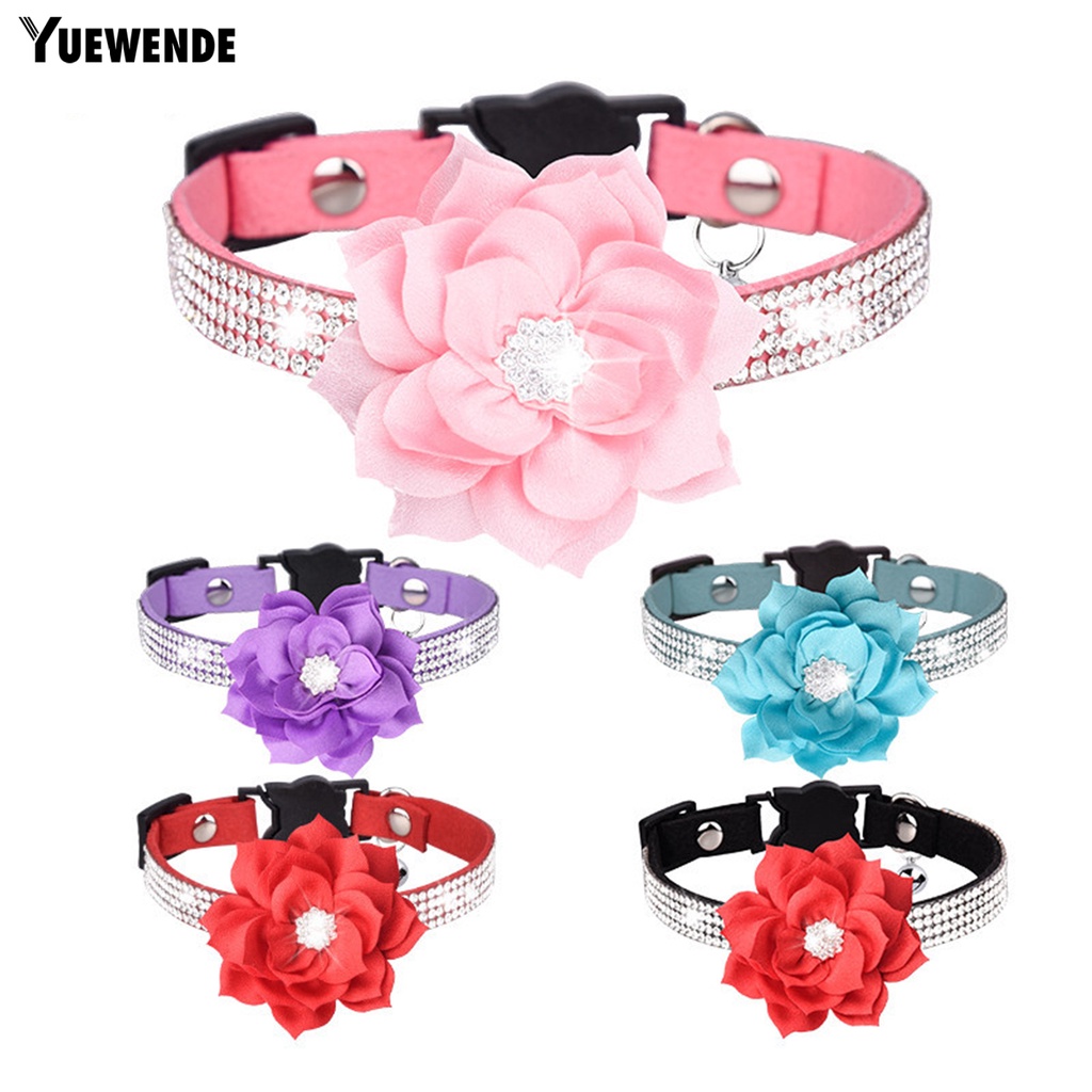 Vòng Cổ Thú Cưng Co Giãn Thoáng Khí Gắn Chuông Phản Quang