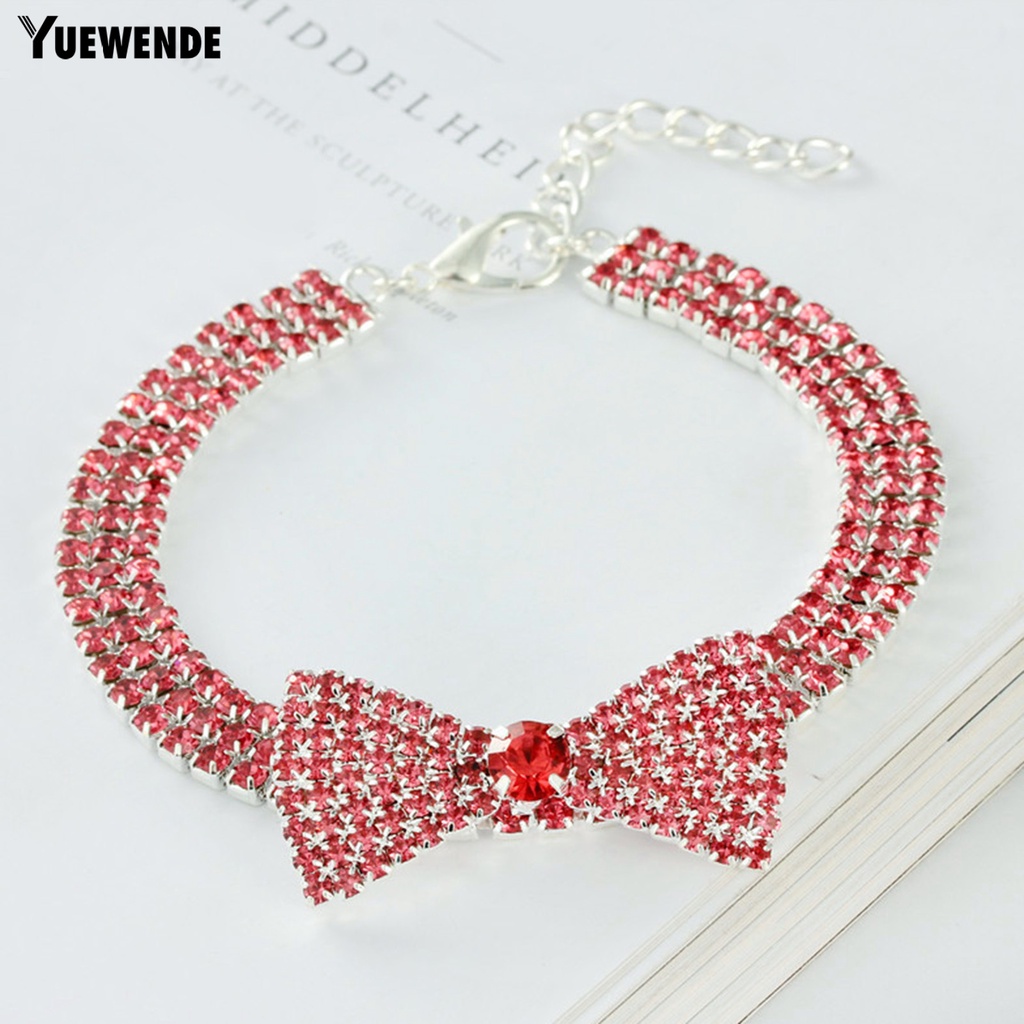 Vòng Cổ ĐíNh Đá ThờI Trang Cho Thú Cưng