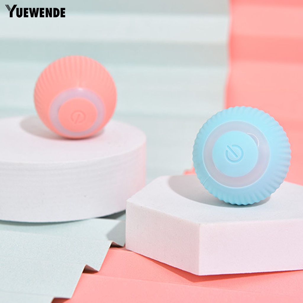 Đồ Chơi Bóng Lăn Điện Tử Tự Động Giảm Căng Thẳng Có Thể Sạc Lại Hỗ Trợ Huấn Luyện Mèo Cưng Trong Nhà