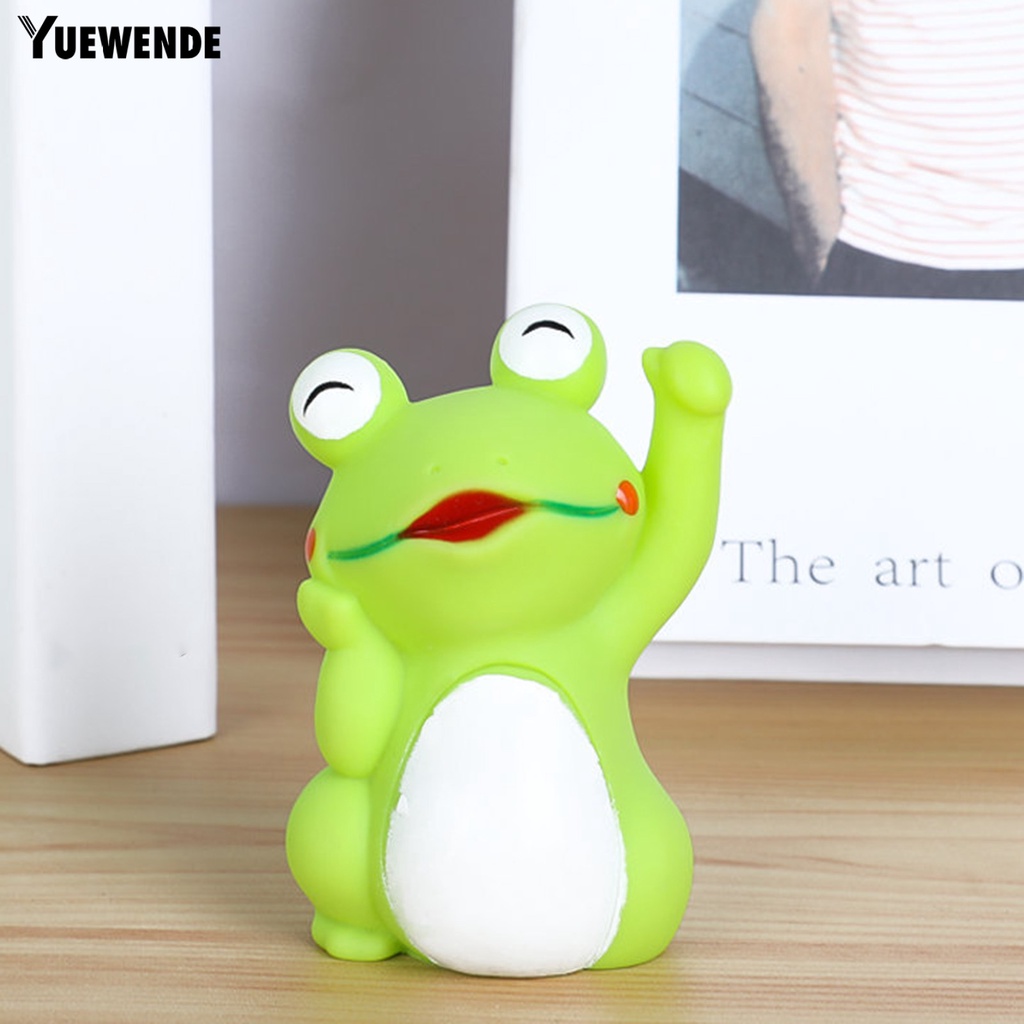 Bộ 4 Đồ Chơi Mềm Mại Hình Chú Ếch Vui Nhộn Chống Cắn Cho Thú Cưng