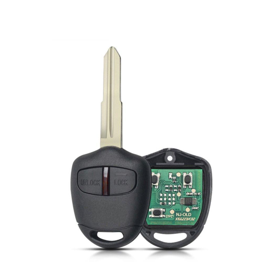 Vỏ Chìa Khóa Điều Khiển Từ Xa 433MHz 2 / 3 ID46 Chip Cho Mitsubishi L200 Shogun Pajero Triton