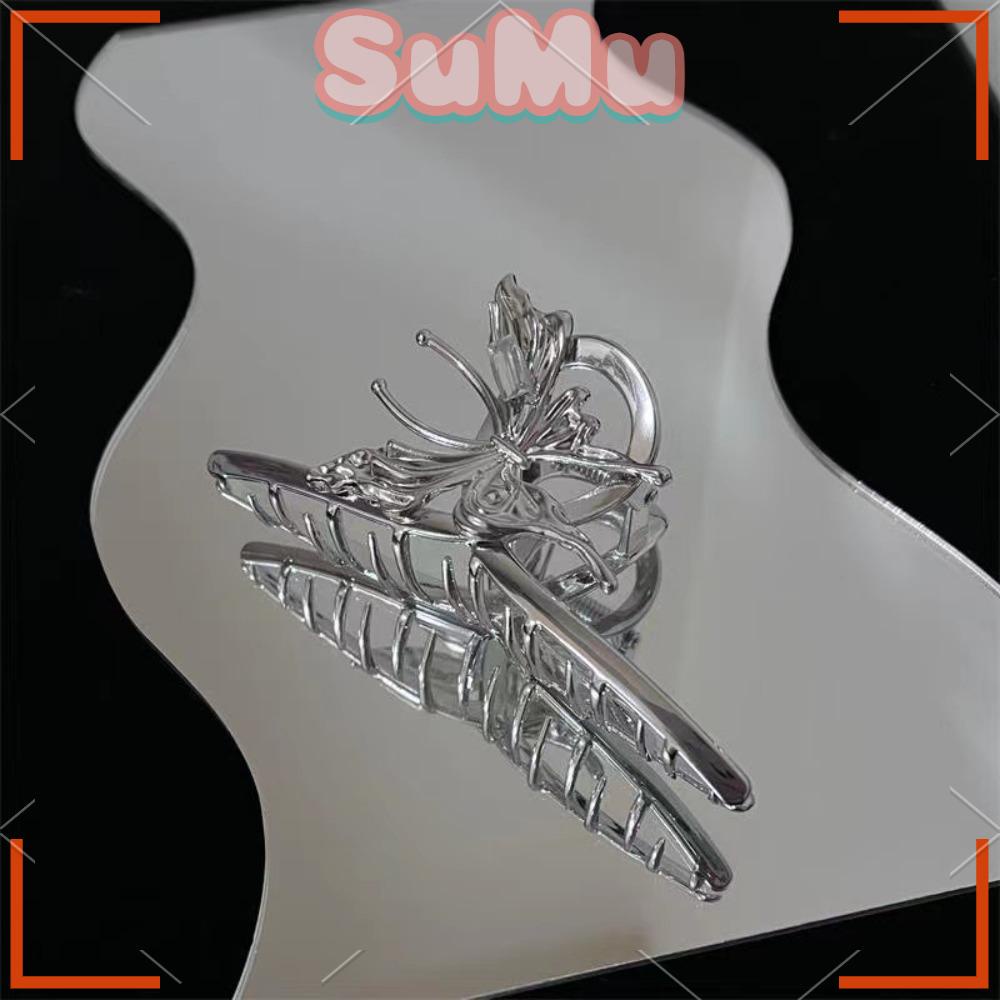 SUMU Kẹp Tóc Đuôi Ngựa Hình Bướm Thời Trang Mùa Hè Cho Nữ