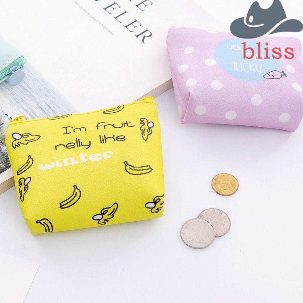 Ví Đựng Tiền Xu / Thẻ ID / Xe Buýt Bằng Da PU Họa Tiết Hoạt Hình Dễ Thương