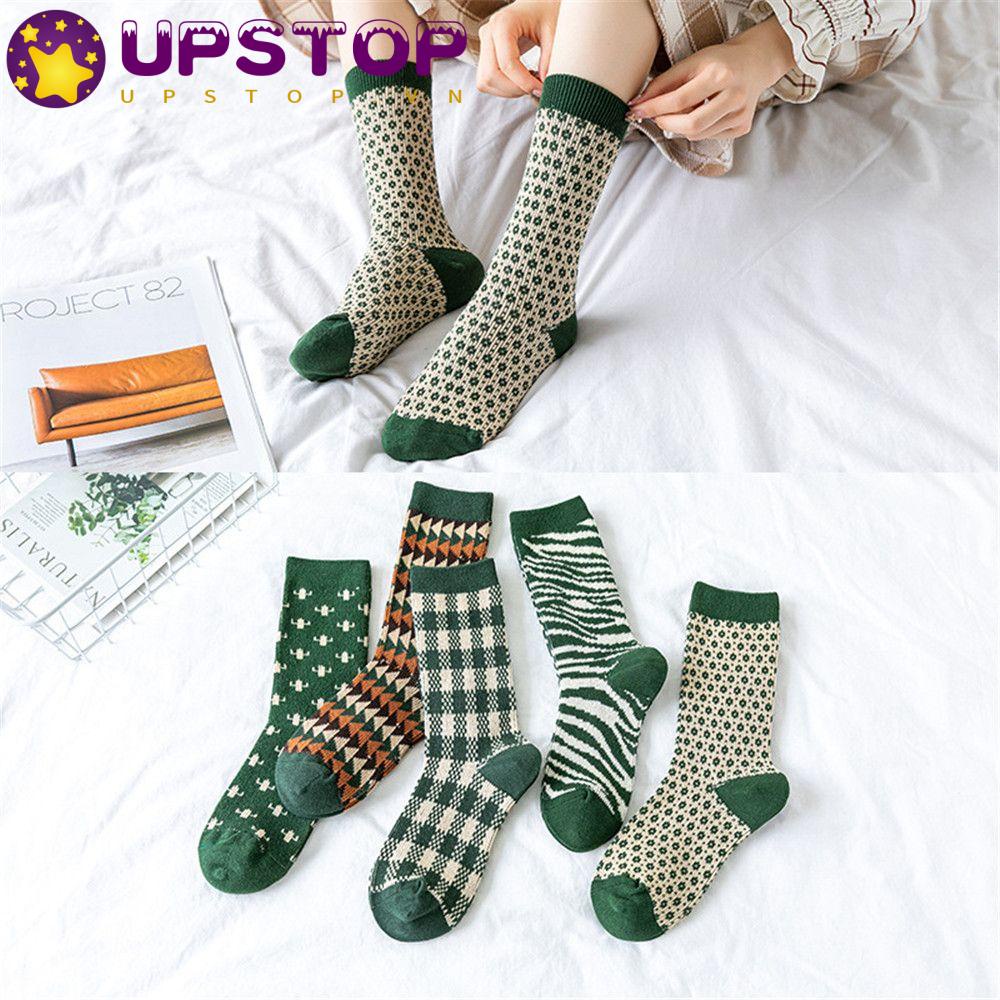 Set 5 Đôi Tất Cotton Thoải Mái Cho Nữ