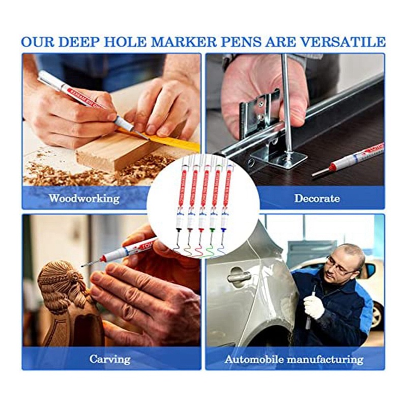 Set 60 Bút Đánh Dấu Nhiều Màu Sắc Dùng Trong Xây Dựng