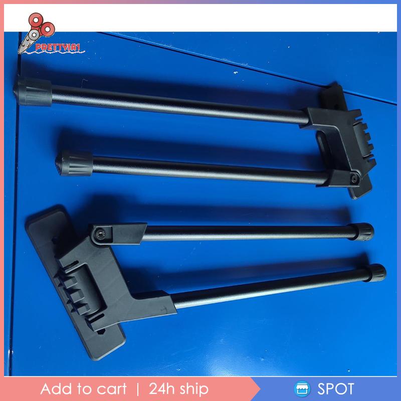 [Prettyia1] 2 Chân Bàn Nylon Gấp Được DIY Cho Bàn Cà Phê