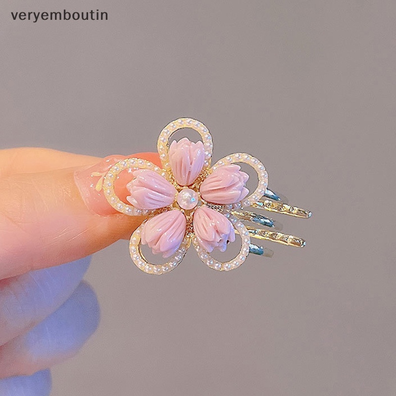 Kẹp Tóc Mái Bằng Hợp Kim Hình Hoa Phong Cách Hàn Quốc Dễ Thương Thời Trang Mùa Hè Dành Cho Bạn Nữ