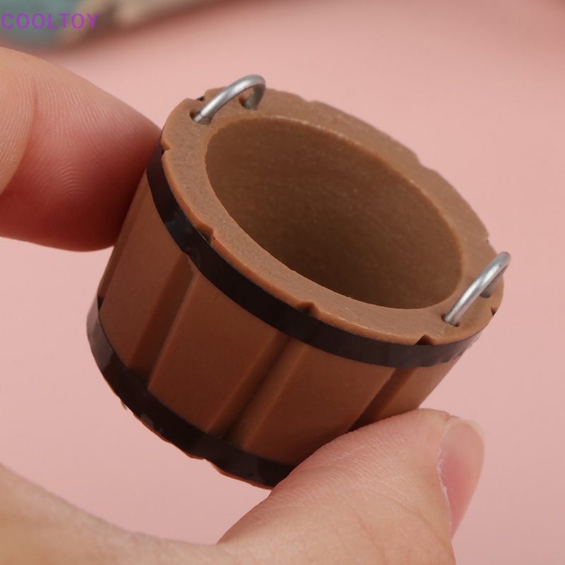 1 Xô Nhựa Mini Trang Trí Nhà Búp Bê DIY