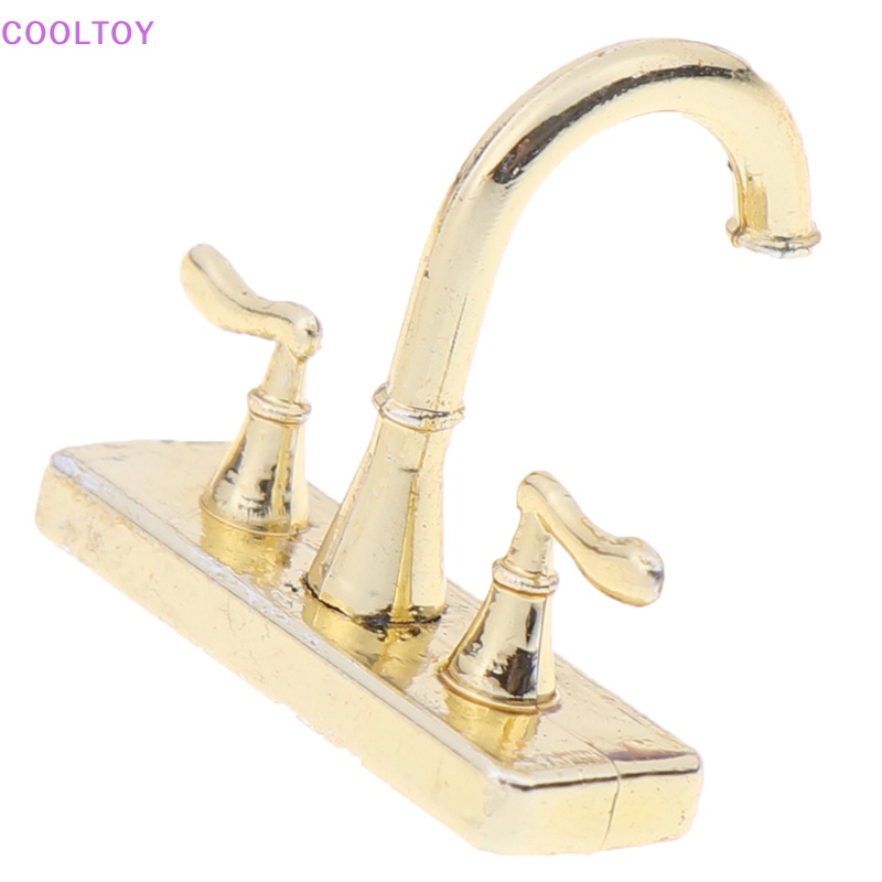 Cooltoy Set 2 Vòi Nước mini Tỉ Lệ 1: 12 Trang Trí Nhà Búp Bê