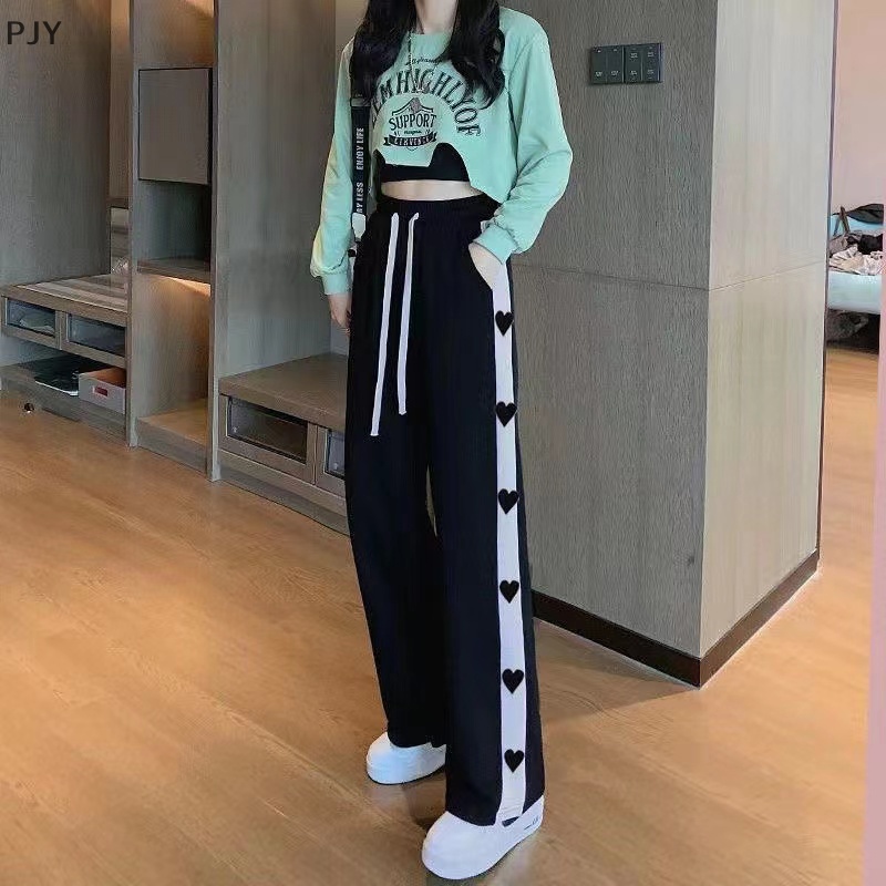 Quần Baggy Lưng Cao Ống Rộng Mềm Mại Cỡ Lớn Thời Trang Cho Nữ PJ