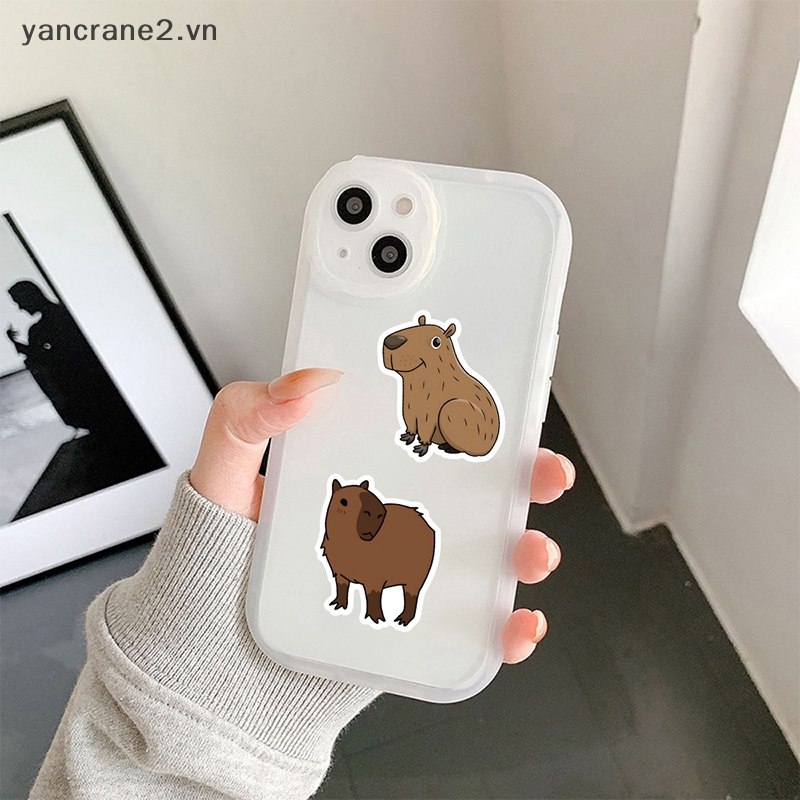 Set 50 Miếng Dán Capybara Hoạt Hình Chống Nước Cho Laptop / Vali / Xe Đạp Trẻ Em yancrane2.vn} {yancrane2.vn