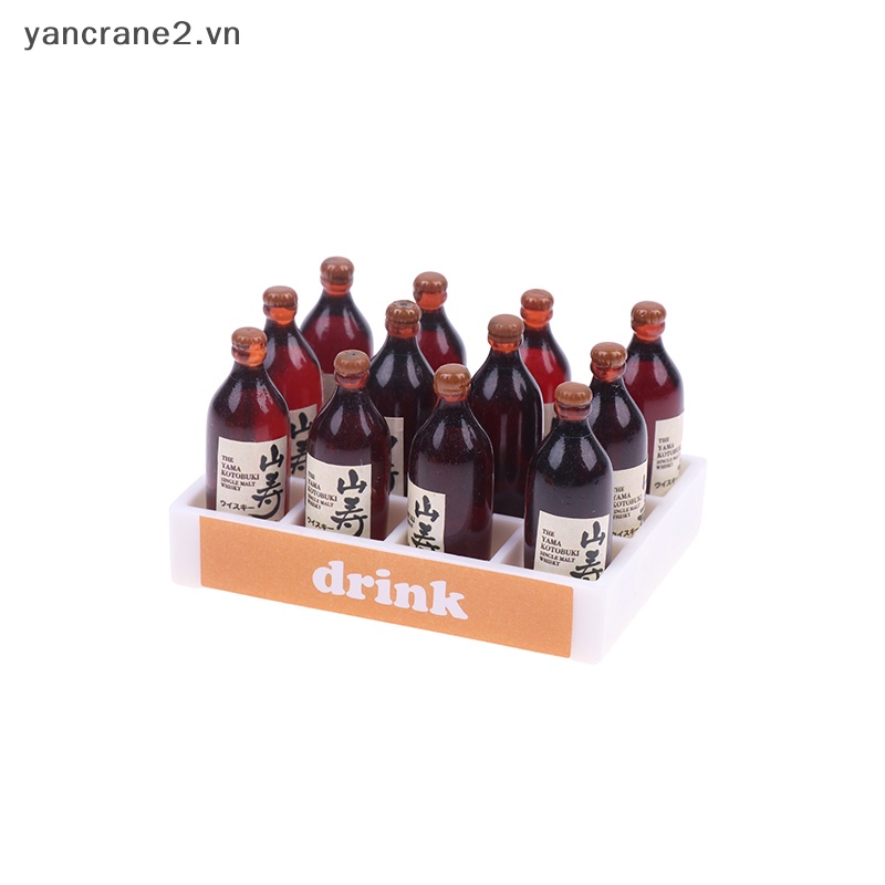 Bình Nước Khoáng / Thức Ăn Mini Kèm Xô Mini Cho Nhà Búp Bê yancrane2.vn