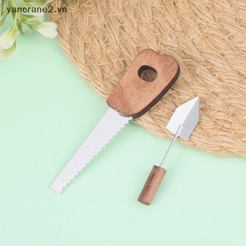 1 Bộ Dụng Cụ Làm Vườn Có Móc Hình Tam Giác Cho Nhà Búp Bê {yancrane2.vn}