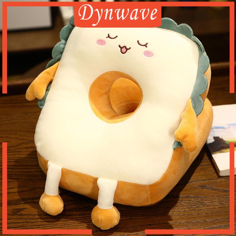 Gối Đệm Lót Ghế Ngồi Hình Bánh Mì Nướng Dễ Thương Kích Thước 25x30cm