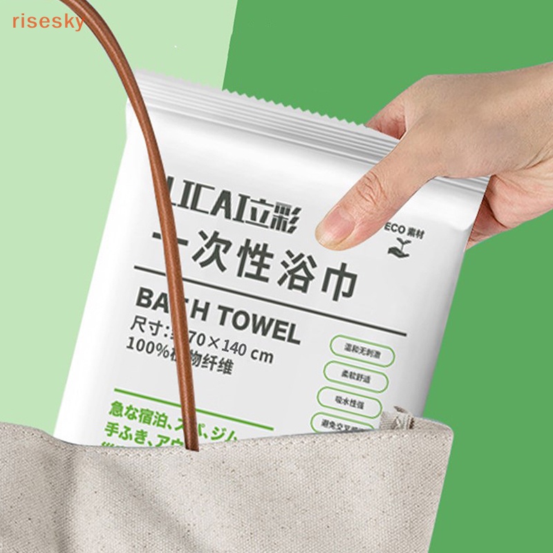 Khăn Lau Dạng Nén Dày Dặn Khô Nhanh Dùng Một Lần Tiện Dụng Khi Đi Du Lịch