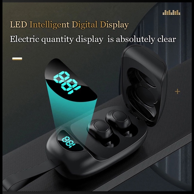 Tai Nghe Không Dây Zevaret Tws Bluetooth 5.0 Kiểm Soát Tiếng Ồn