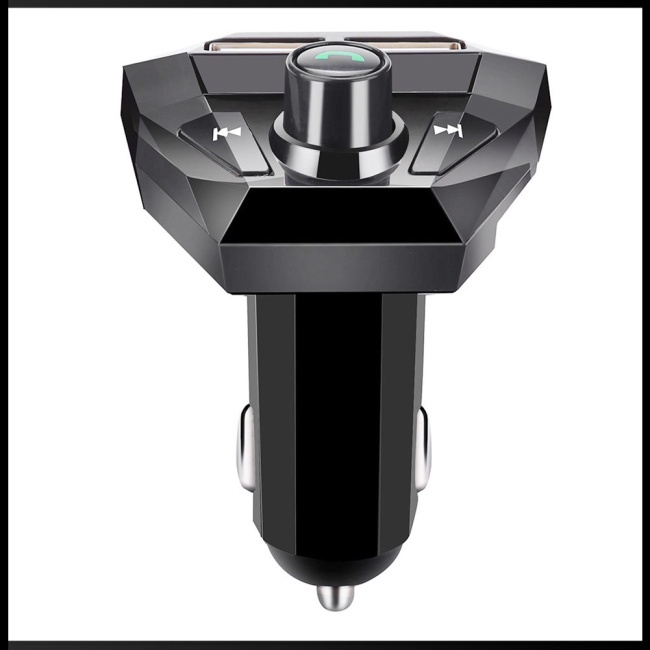 Tẩu Sạc Xe Hơi Zevaret G18 Mp3 Bluetooth Không Dây Hai Cổng Usb