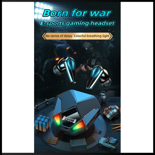 Tai Nghe Giảm Tiếng Ồn Zevaret X6 CVC8.0 Kết Nối Bluetooth 5.1