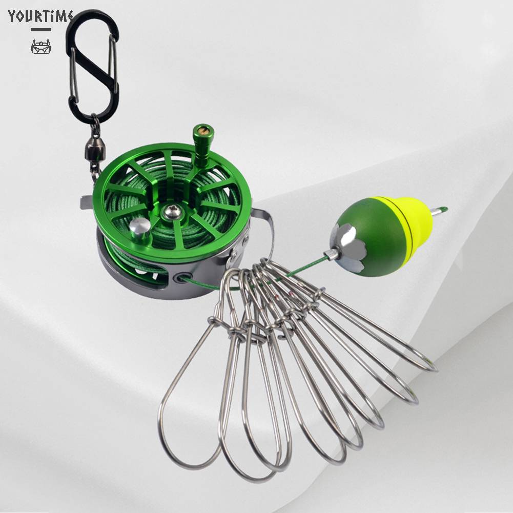 Dụng Cụ Câu Cá Bằng Thép Không Gỉ Tiện Lợi