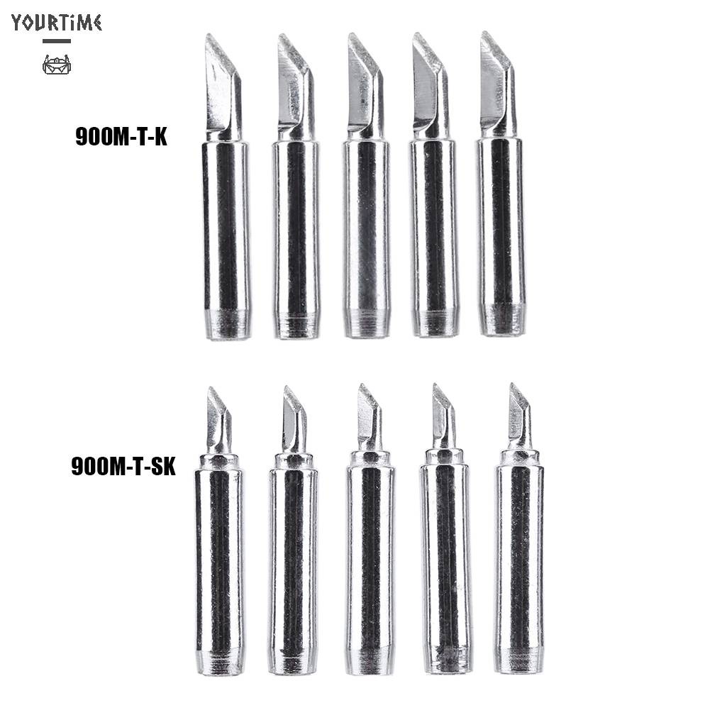 Bộ 5 Đầu Hàn 900M-T Bằng Sắt Không Chì