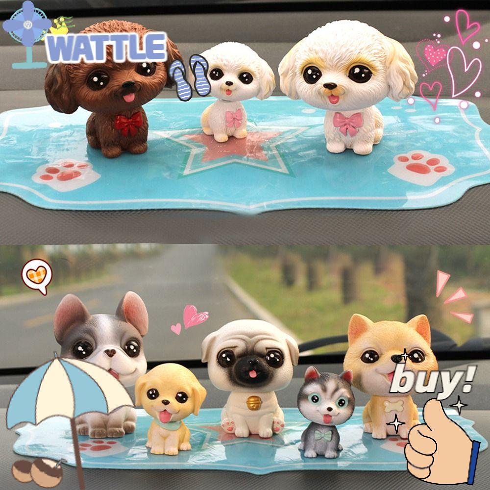 Thú Nhồi Bông Hình Chú Chó Lắc Đầu Sáng Tạo Trang Trí Bảng Điều Khiển