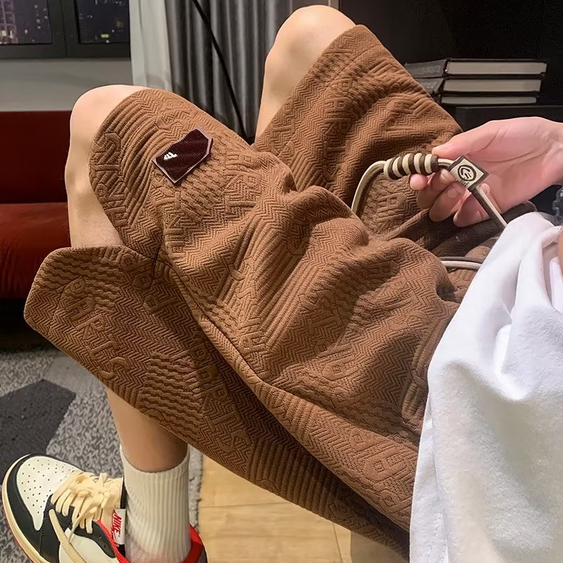 Quần Short Thể Thao Lưng Thun Dáng Rộng Cỡ Lớn Thời Trang Mùa Hè Cao Cấp Cho Nam