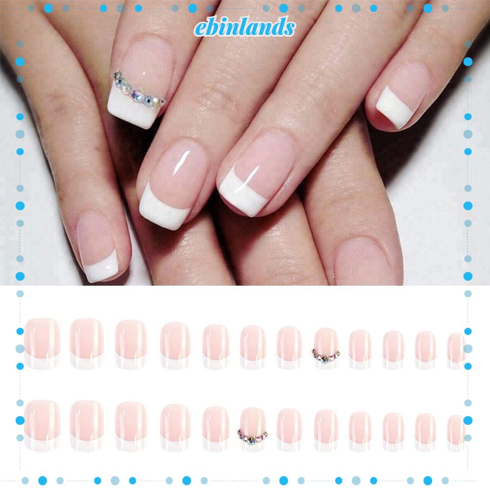 Set 24 Móng Tay Giả Có Thể Tháo Rời