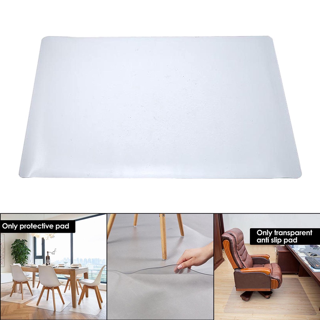 Thảm Lót Ghế Ngồi Máy Tính 400X400X1 5mm Chuyên Dùng Cho Gia Đình / Văn Phòng