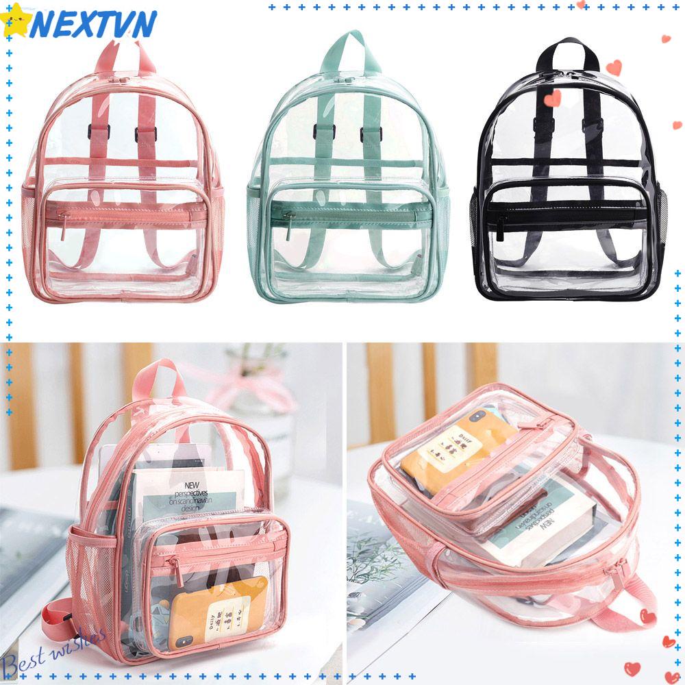 Balo Đi Học Bằng Nhựa PVC Cỡ Lớn Thời Trang Cho Nam Nữ