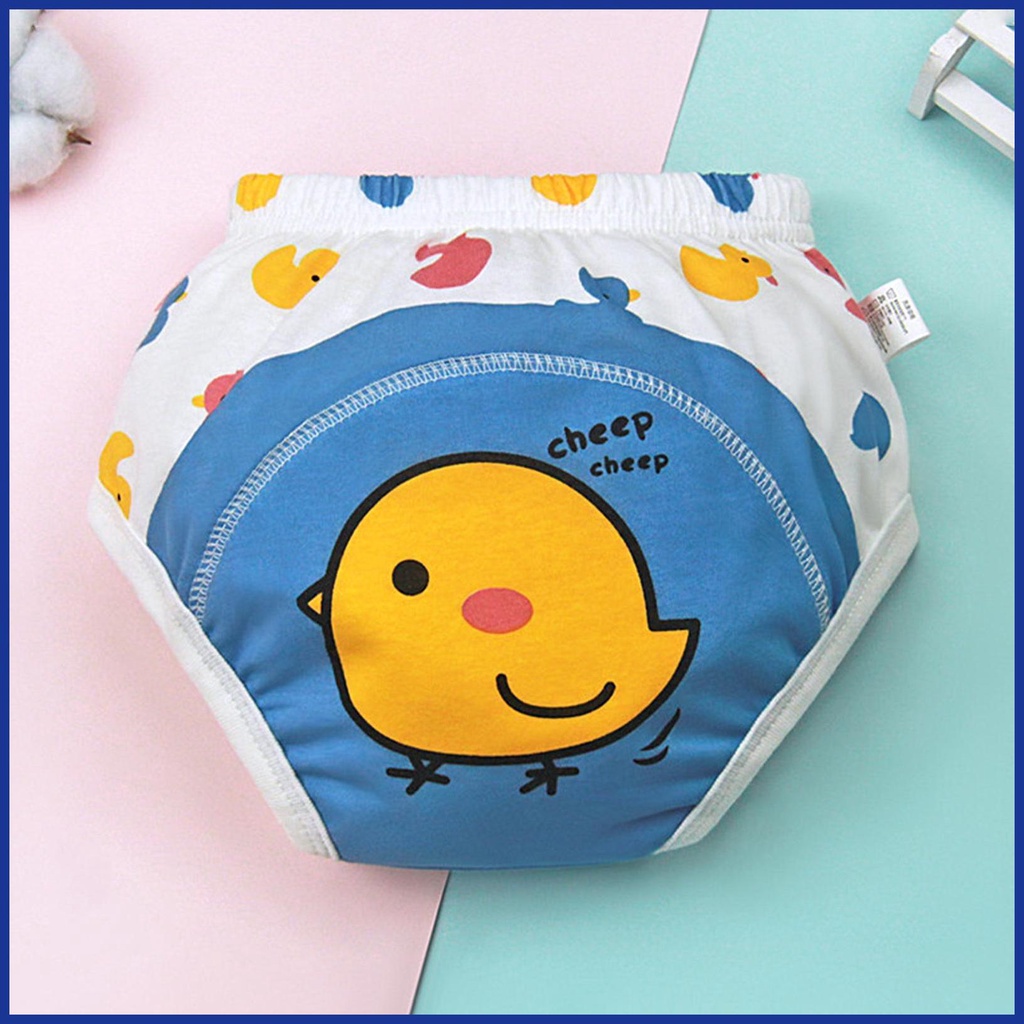 Quần Lót Cotton Dày Dặn Thoải Mái Chống Rò Rỉ Hỗ Trợ Luyện Tập Đi Vệ Sinh