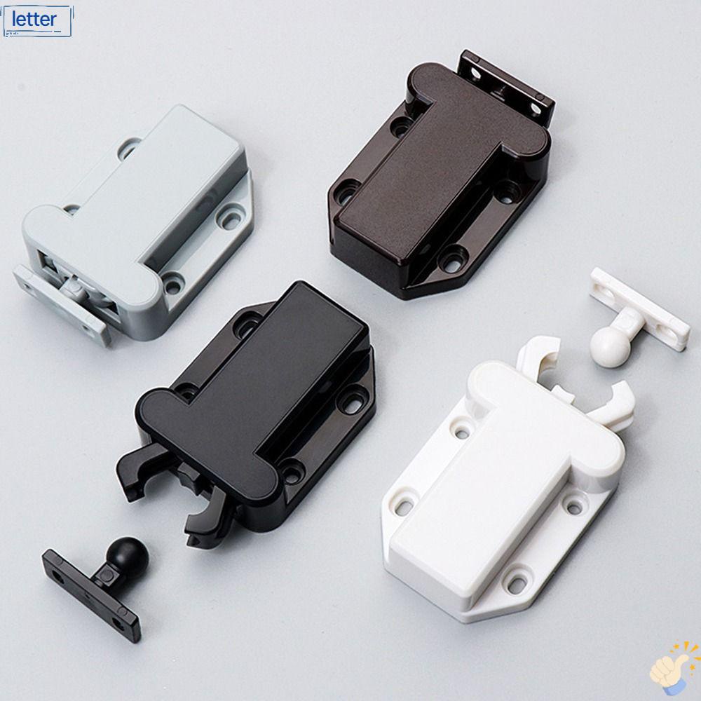 Tay Nắm Cửa Tủ Dạng Nhấn Tàng Hình Siêu Bền Tiện Dụng Cho Nhà Bếp