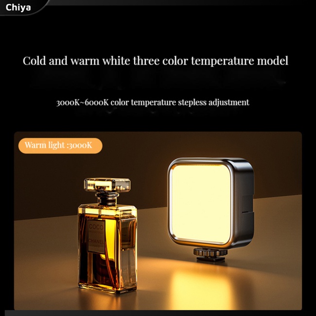 Đèn Rgb Mini Cầm Tay Có Kẹp Gắn Điện Thoại Di Động Hỗ Trợ Chụp Ảnh Selfie