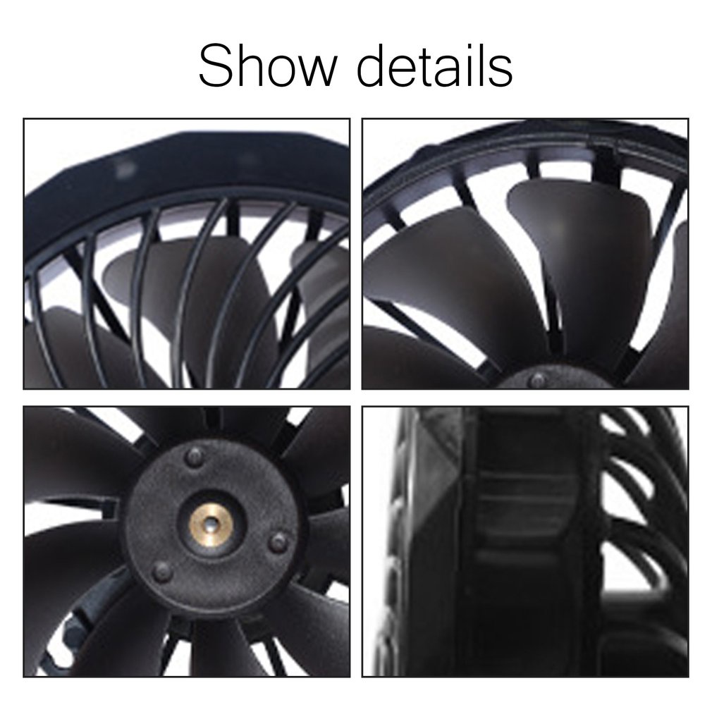 =Christmas=Air Conditioner Fan Men Outdoor Summer Coat USB Electric Fan With Usb Cable 5V