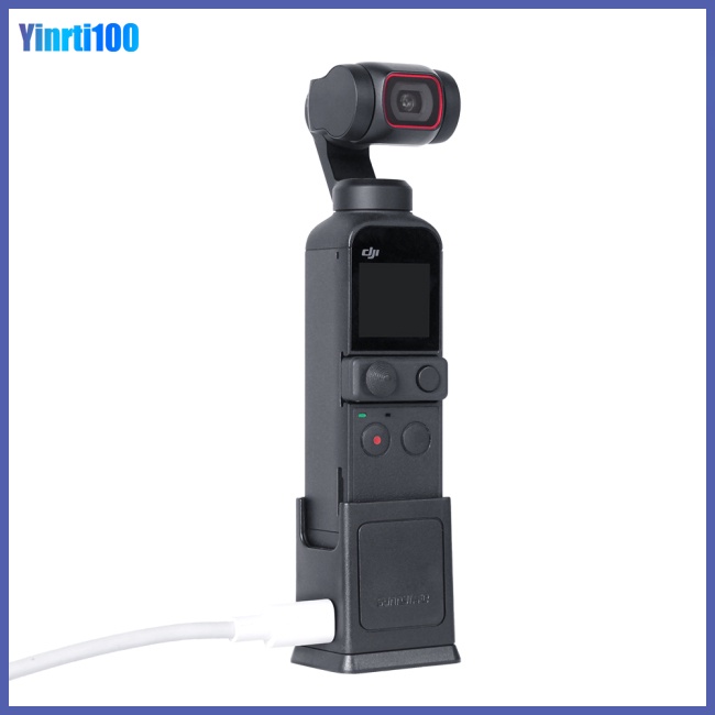 Đế Chuyển Đổi Yinrti Kèm Cổng Sạc Cho Chân Máy Ảnh OSMO Pocket 2 TYPE-C Tháo Gỡ Nhanh