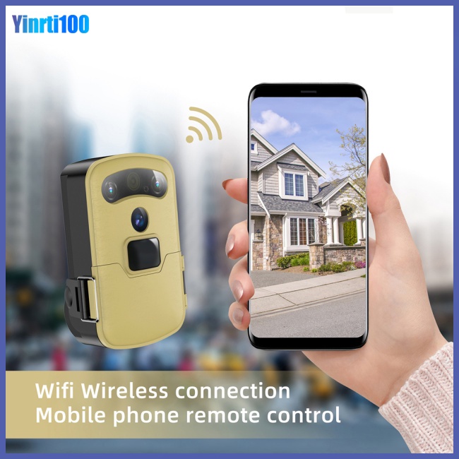 Máy Quay Hd Chống Thấm Nước Năng Lượng Mặt Trời Phát Hiện Chuyển Động Hồng Ngoại Ban Đêm