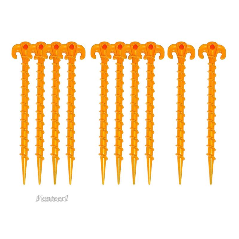 [Fenteer1] Set 10 Cọc Dựng Lều Cắm Trại Bãi Biển Siêu Nhẹ