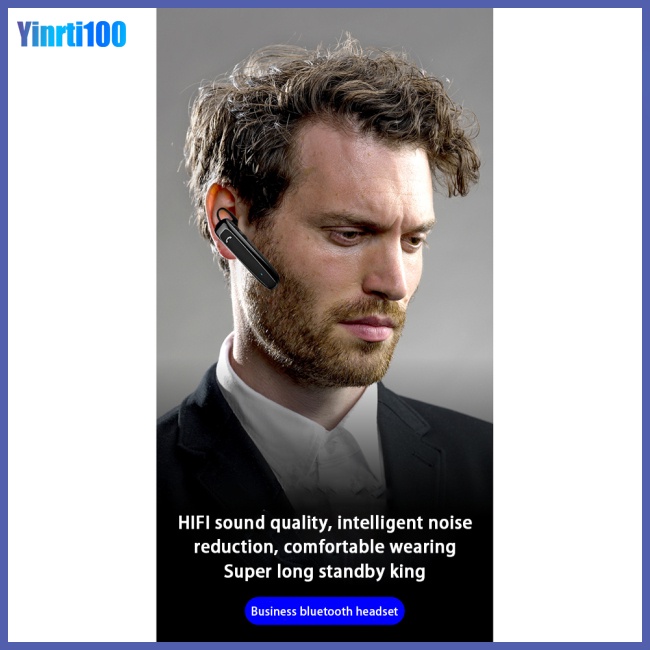 Tai Nghe Nhét Tai Thể Thao Kết Nối Bluetooth Không Dây Yinrti Giảm Tiếng Ồn