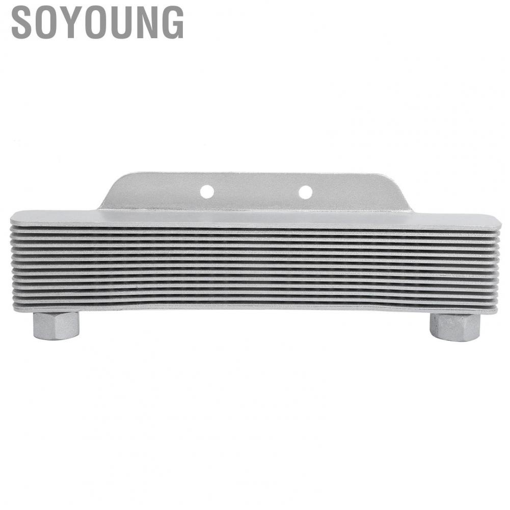 Soyoung Thermostat Housing Cover auto  heater 13 Rows Engine Oil Cooler Cooling Universal for 125CC-250CC