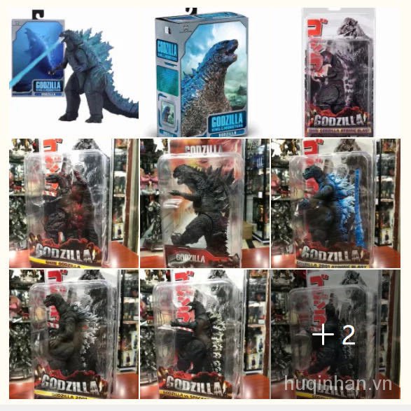 Quick-release NECA Godzilla 2001 atomic attack edition fire-sprayed Godzilla hand-made movable toy model