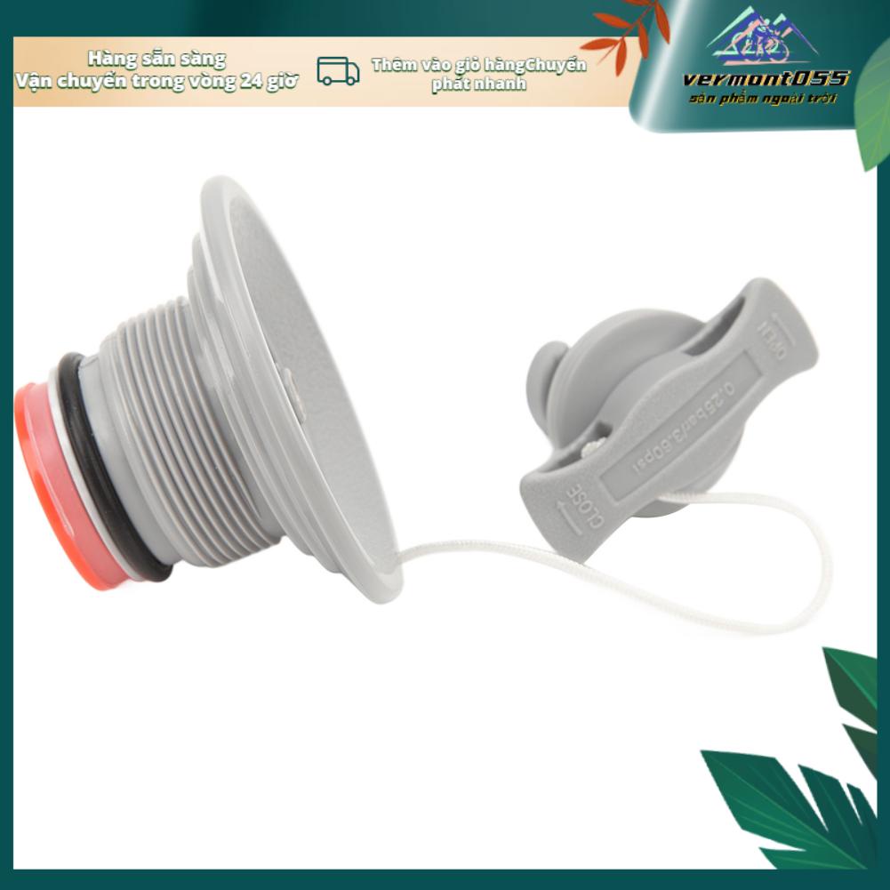 Vermont055 2 Chiếc Thuyền Kayak Van Không Khí Bơm Hơi Cắm Thay Thế Cho Cao Su Bèo Bè Xuồng 8 Răng Có Dây Che