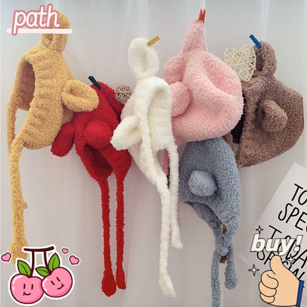 Mũ Tai Gấu Bằng Vải Bông Mềm Mại Bảo Vệ Tai Dành Cho Trẻ Em