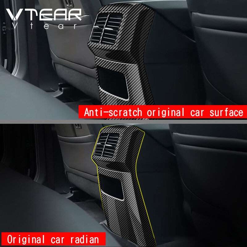 Khung Bảo Vệ Hộp Tỳ Tay Xe Hơi KIA SPORTAGE NQ5 2022 2023 Bằng Nhựa Sợi Carbon