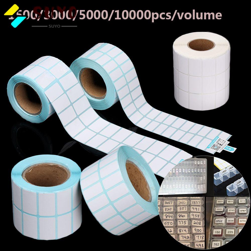 SUYO Set 1500 / 3000 / 5000 / 10000 Nhãn Dán Phân Loại Chống Thấm Nước Tiện Dụng