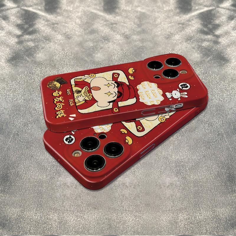 Ốp Điện Thoại Dẻo Họa Tiết Hoạt Hình Shin-Chan Dễ Thương Chống Sốc Cho Iphone1 Iphone126In 1314pro max 78 11