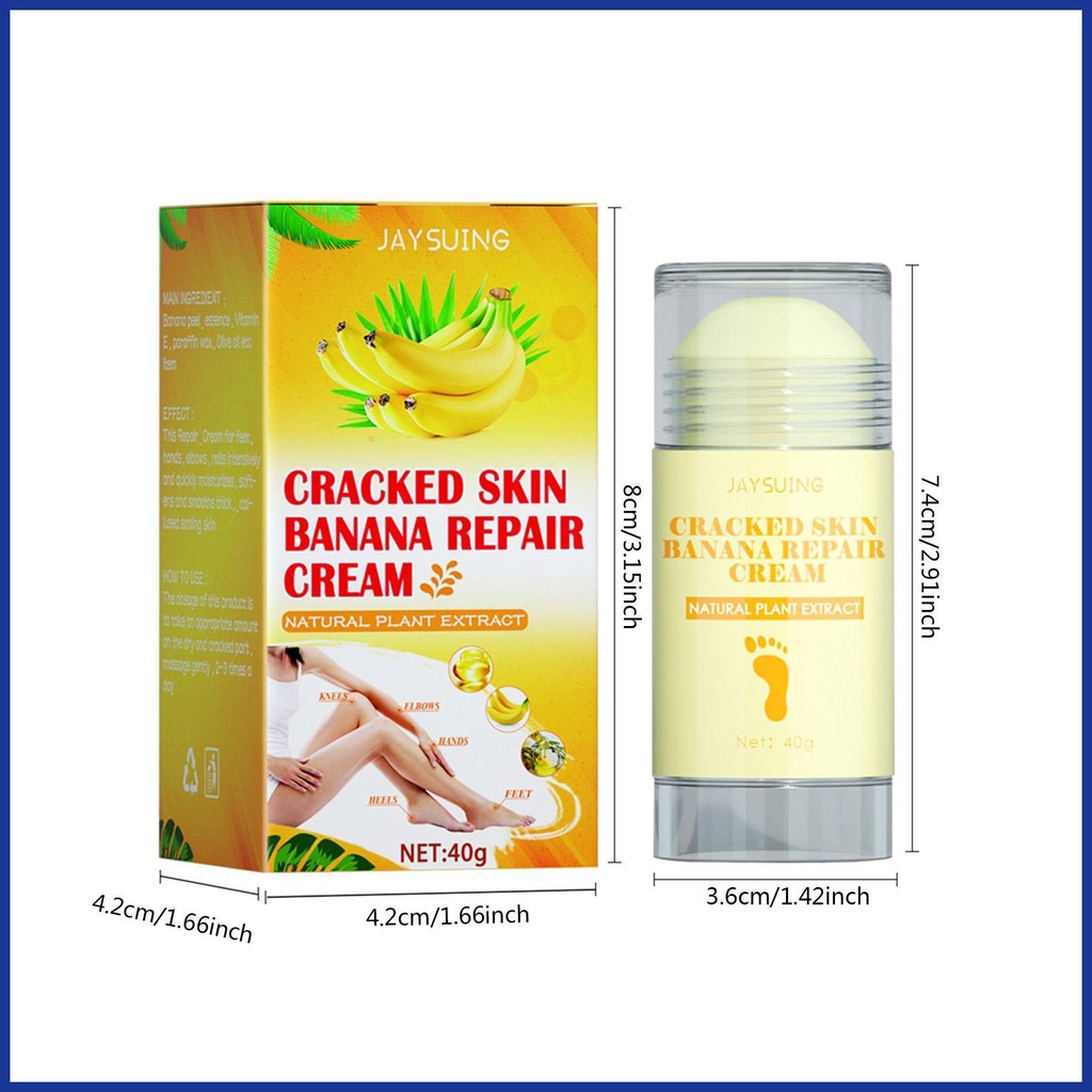 Kem Dưỡng Da Chân Tinh Chất Chuối Dạng Lột Chống Khô Và Nứt Nẻ