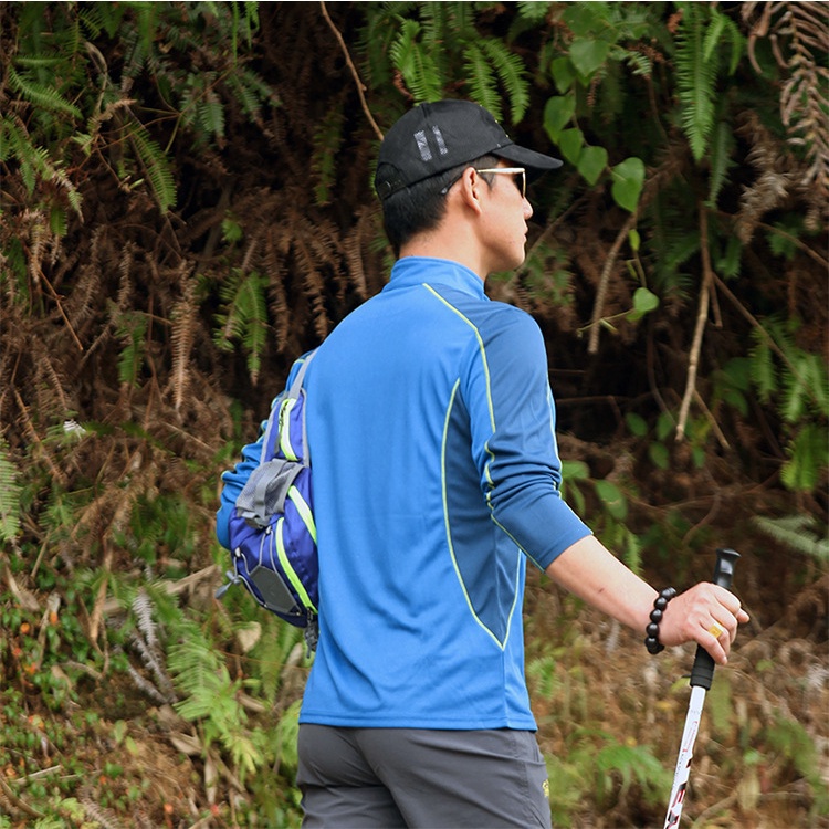 Áo Thun Thể Thao Dài Tay Mau Khô Thời Trang Cho Nam Nữ