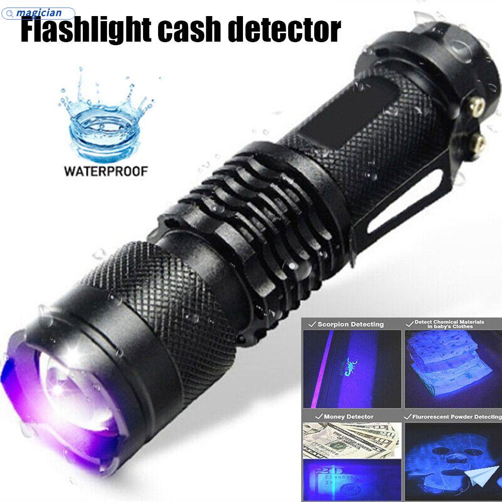 Đèn Pin Siêu Sáng Đa Năng MAG UV LED Bằng Hợp Kim Nhôm