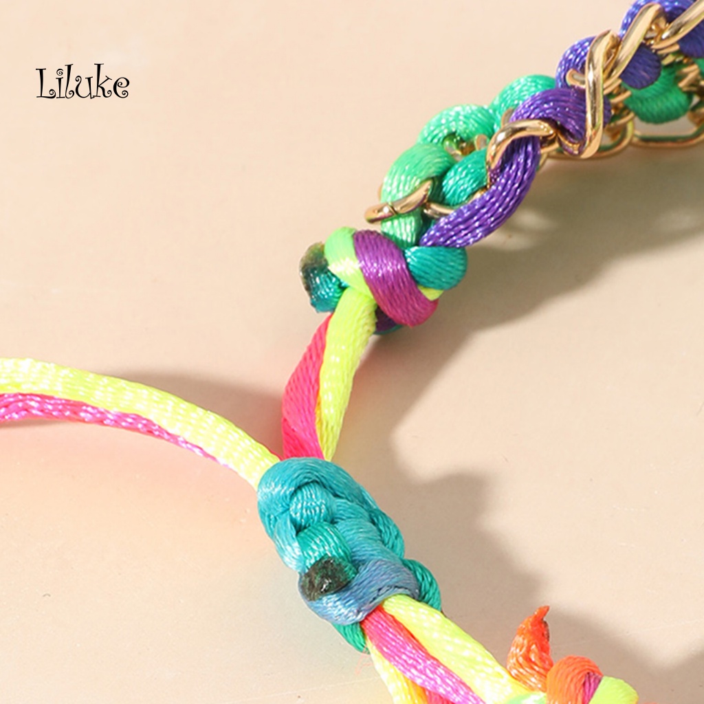 Vòng Tay Dây Thừng Nhiều Màu Thời Trang Cá Tính