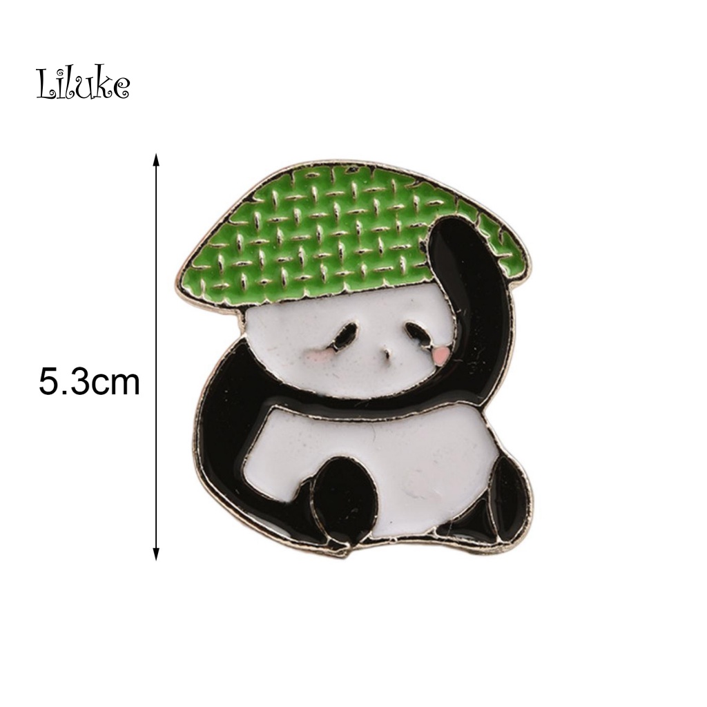 Ghim Cài Áo Hình Gấu Trúc Dễ Thương Cho Nữ