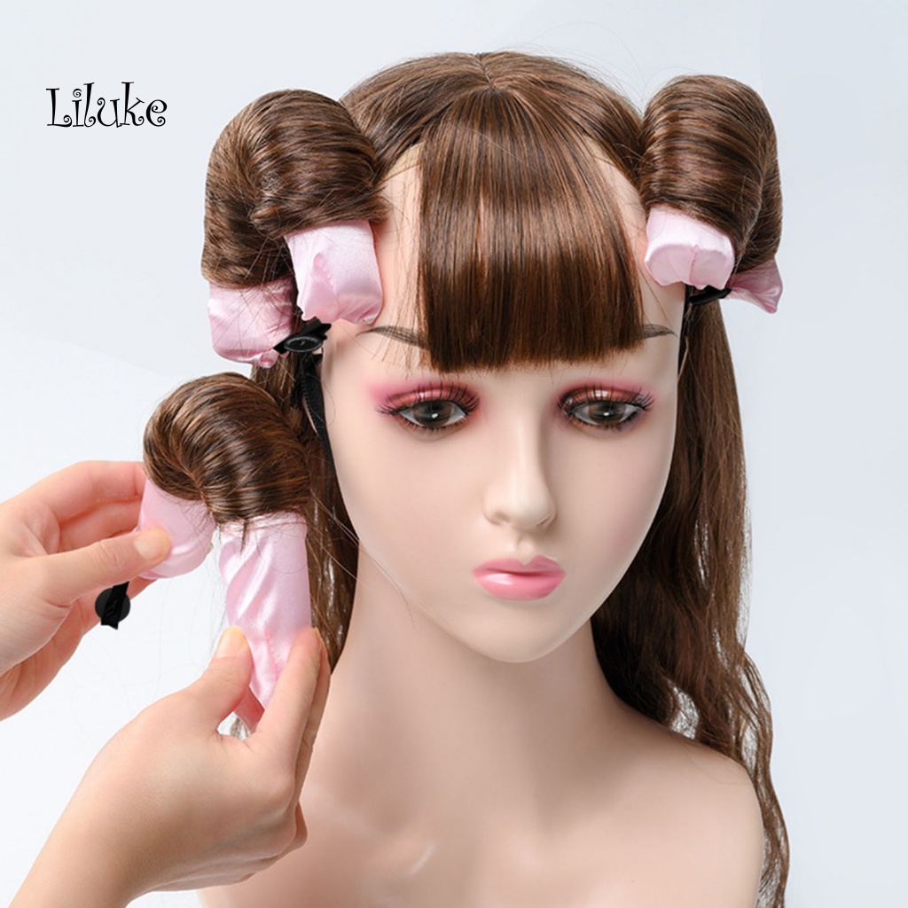 Set 6 Lô Uốn Tóc Không Dùng Nhiệt An Toàn Tiện Dụng